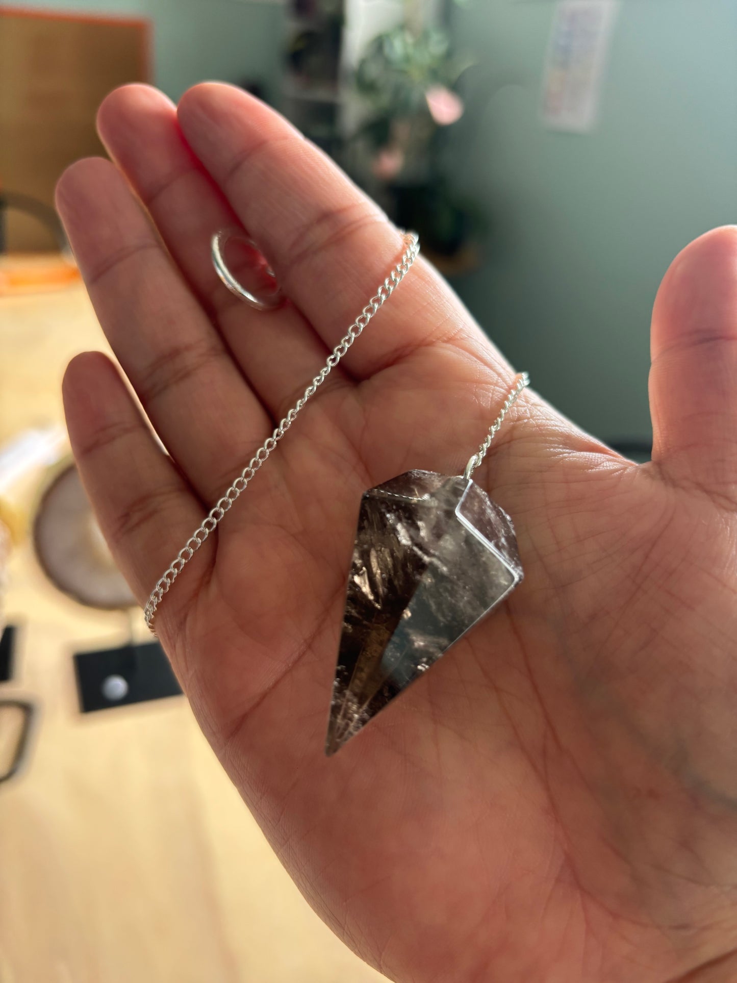 Smokey Quartz Pendulum - Large